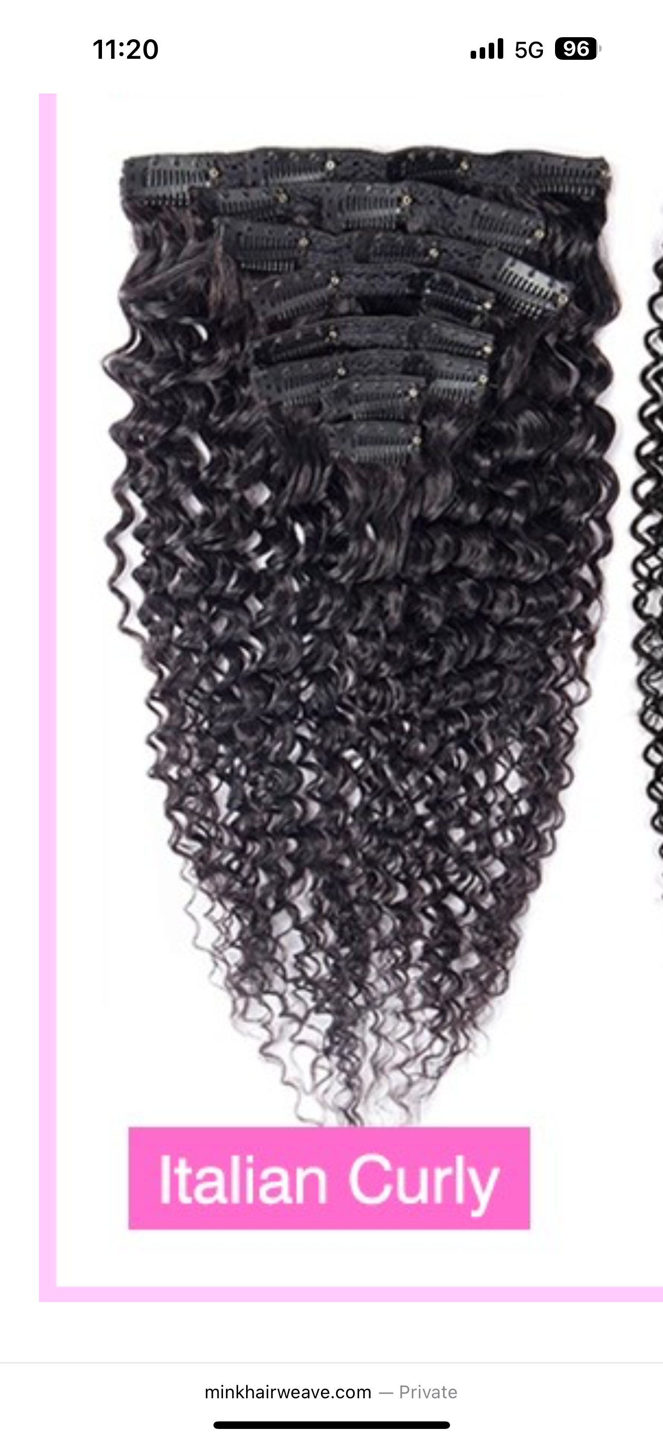 Clip ins